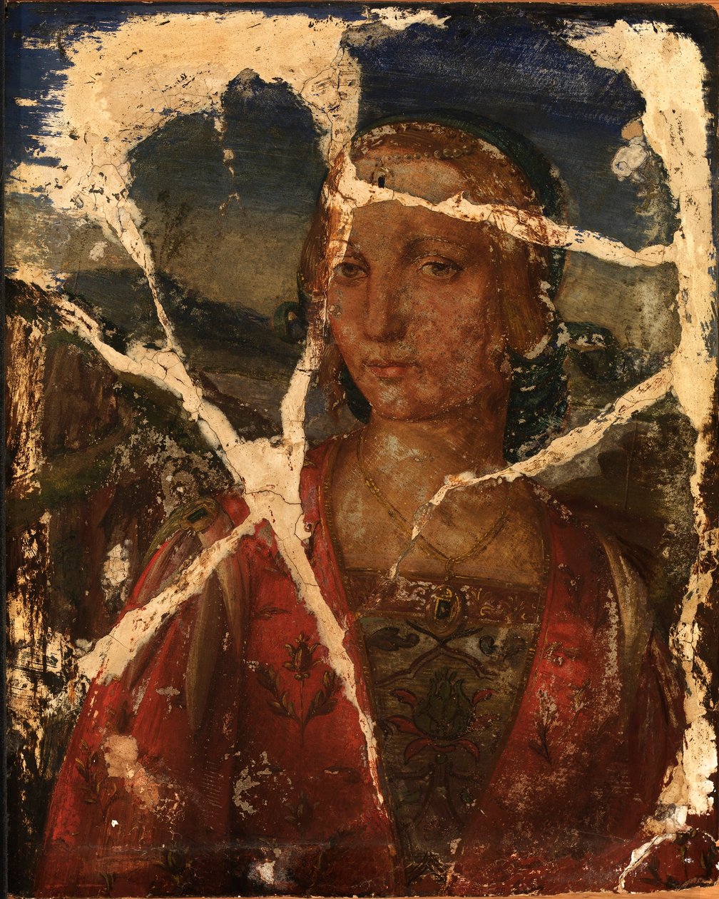 Kopf einer jungen Frau von Unidentified