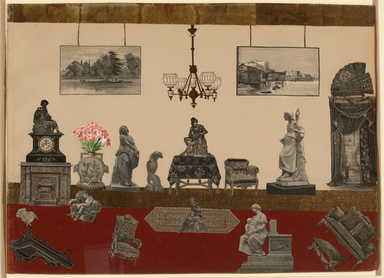 Ohne Titel (Viktorianische Collage) von Unidentified