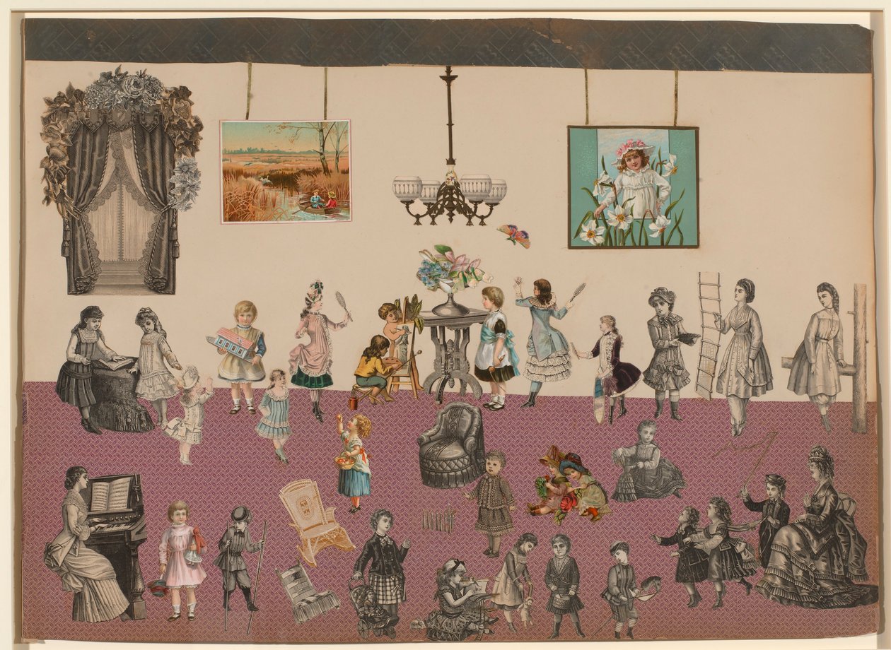 Ohne Titel (Viktorianische Collage) von Unidentified