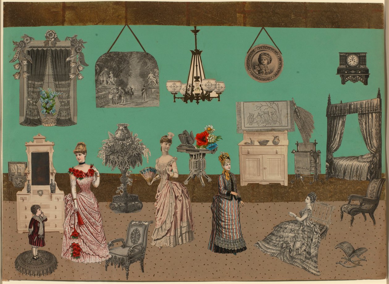 Ohne Titel (Viktorianische Collage) von Unidentified