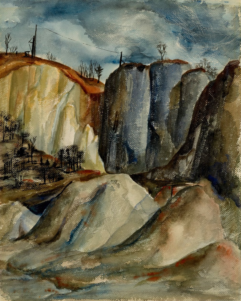 Unbetitelte Landschaft von Unidentified
