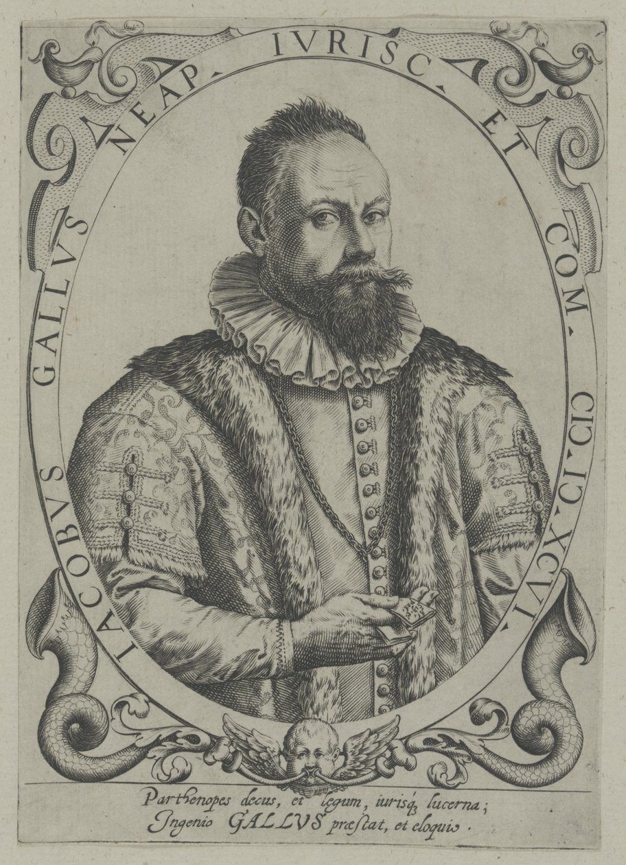 Jakob Petelin Gallus von Unknown