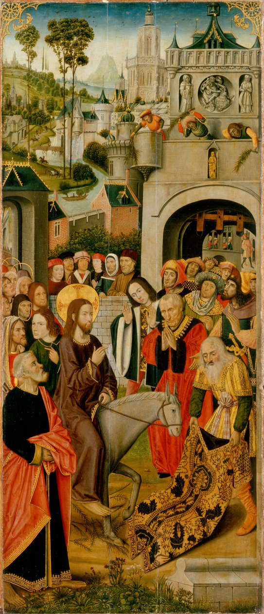 Der Einzug in Jerusalem von Unknown