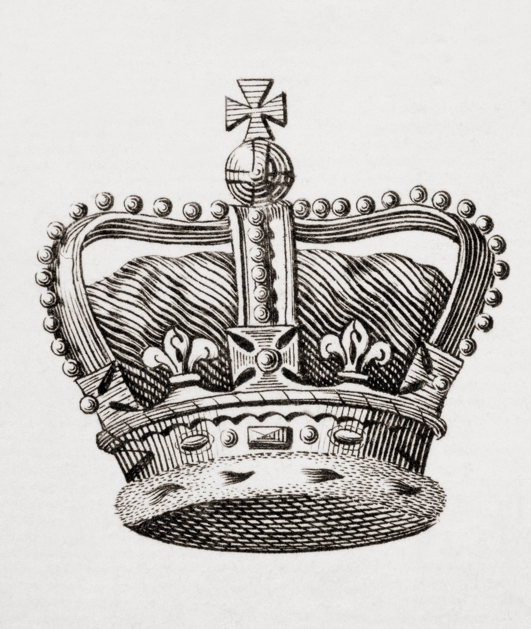 Englische Krone von Unbekannt Unbekannt