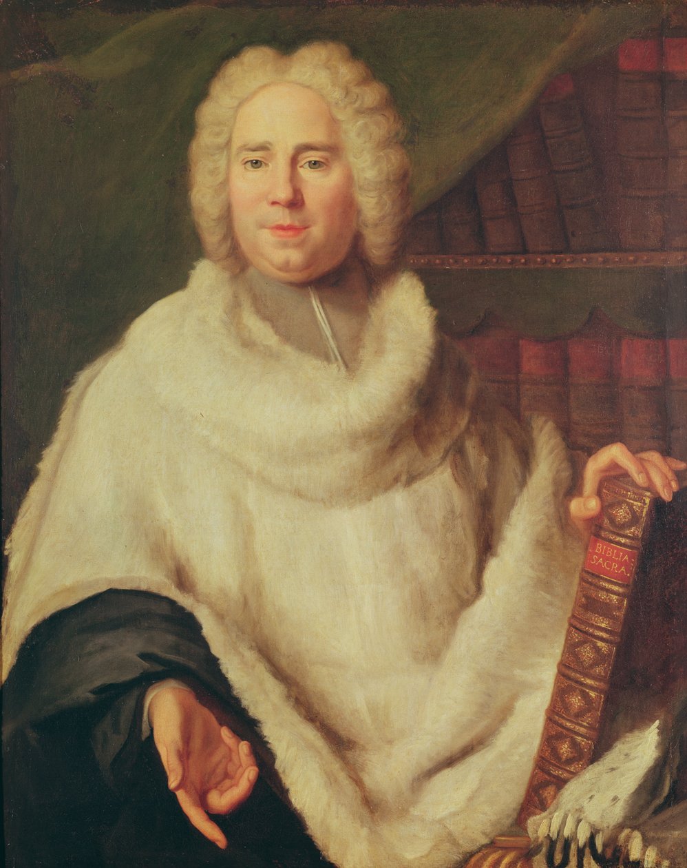 Porträt von Abt Desfriches (ca. 1662-1717) von Unbekannt Unbekannt