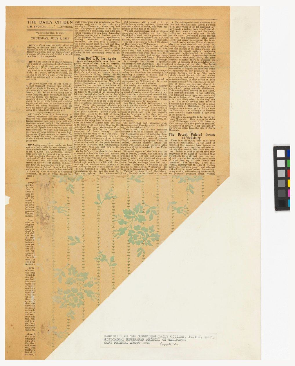 Seitenwand, The Daily Citizen von Unknown