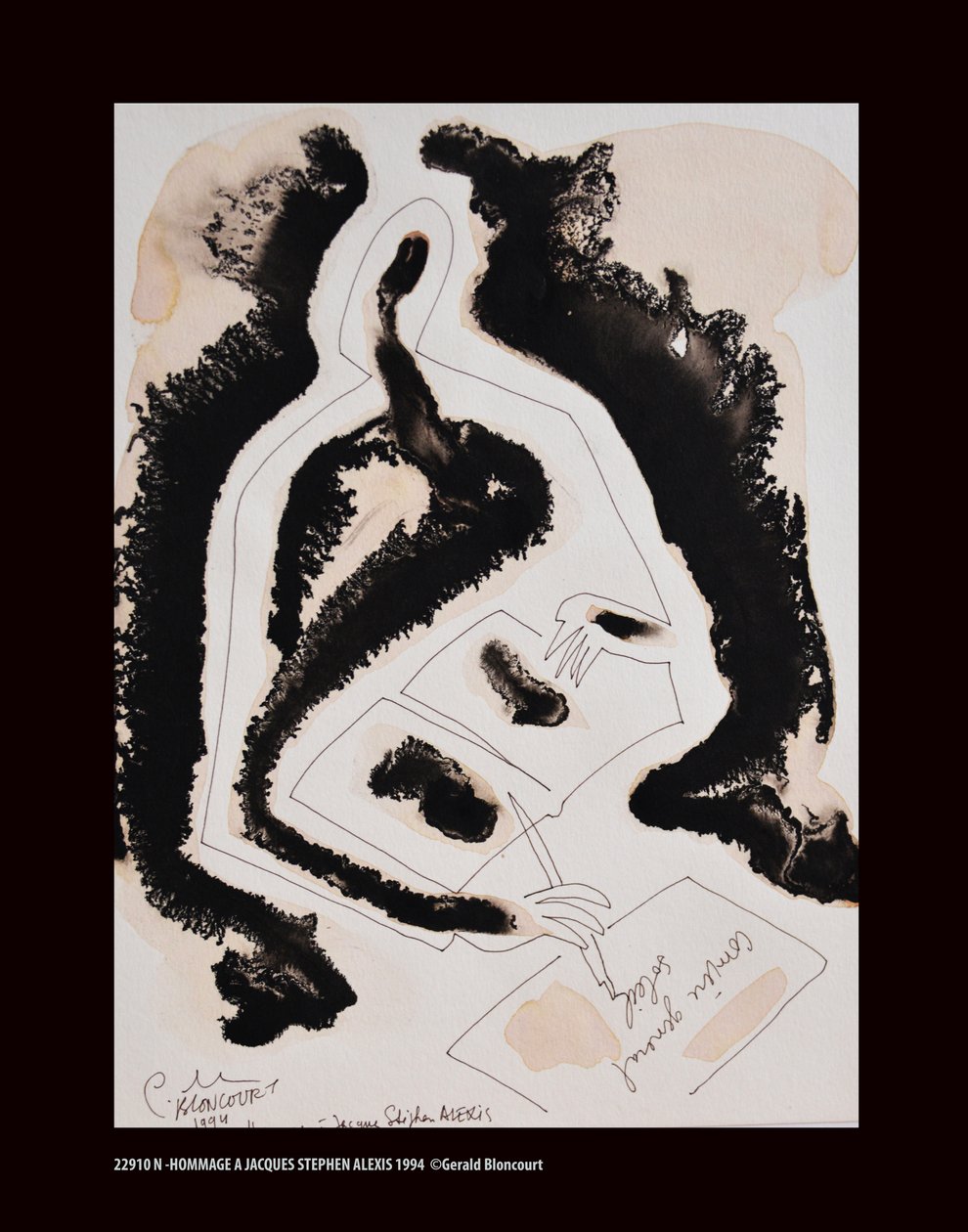 Hommage an Jacques Stephen Alexis 1994 von Unknown