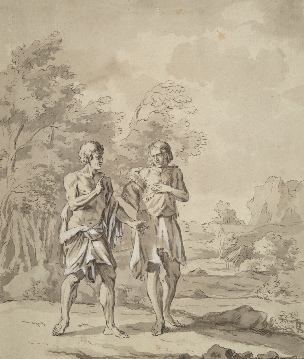 Kain und Abel von Unknown