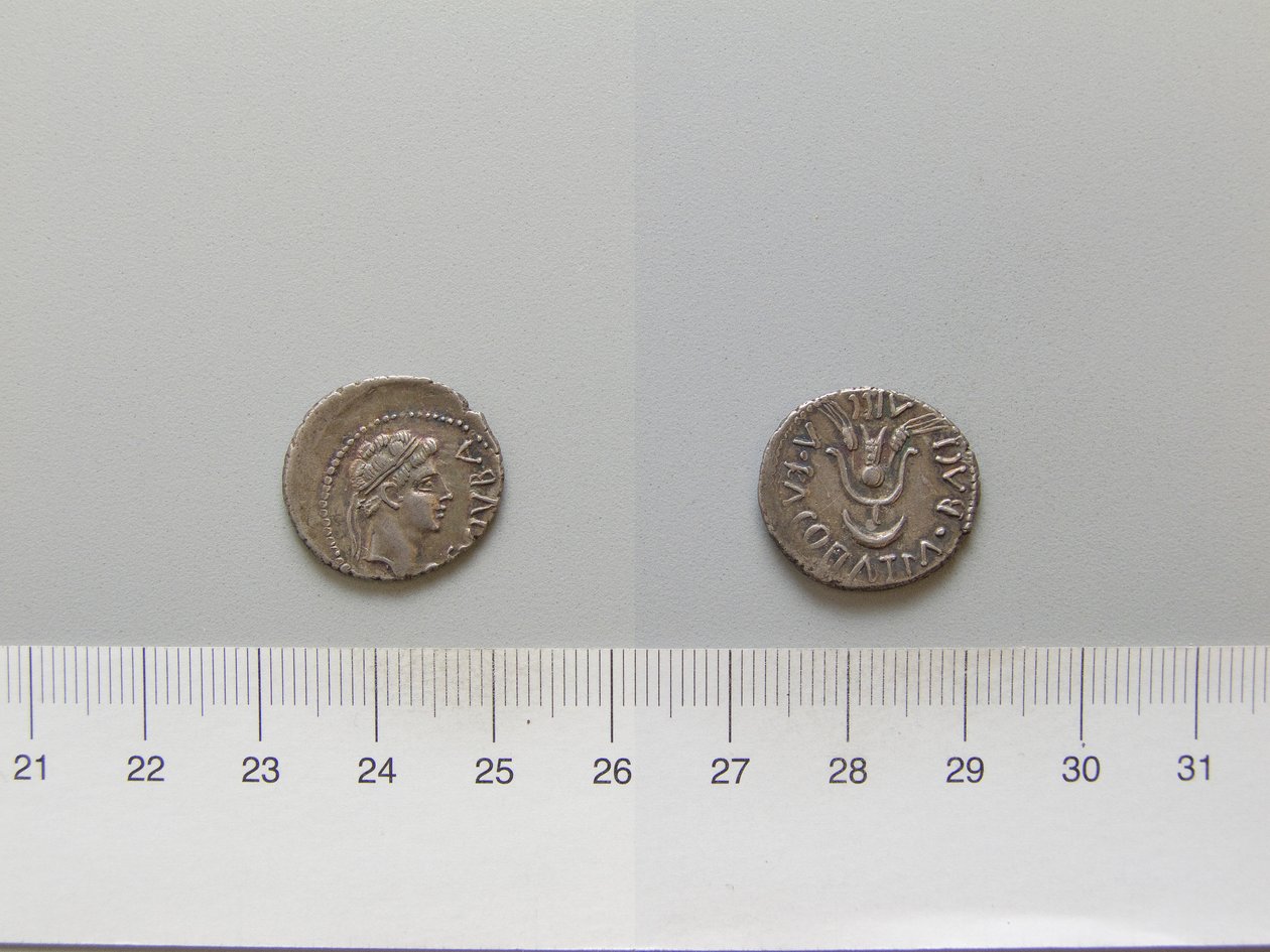 Denar von Juba II aus Mauretanien von Unknown