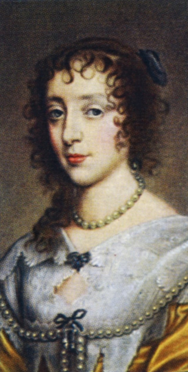 Henrietta Maria von Frankreich. von Unknown