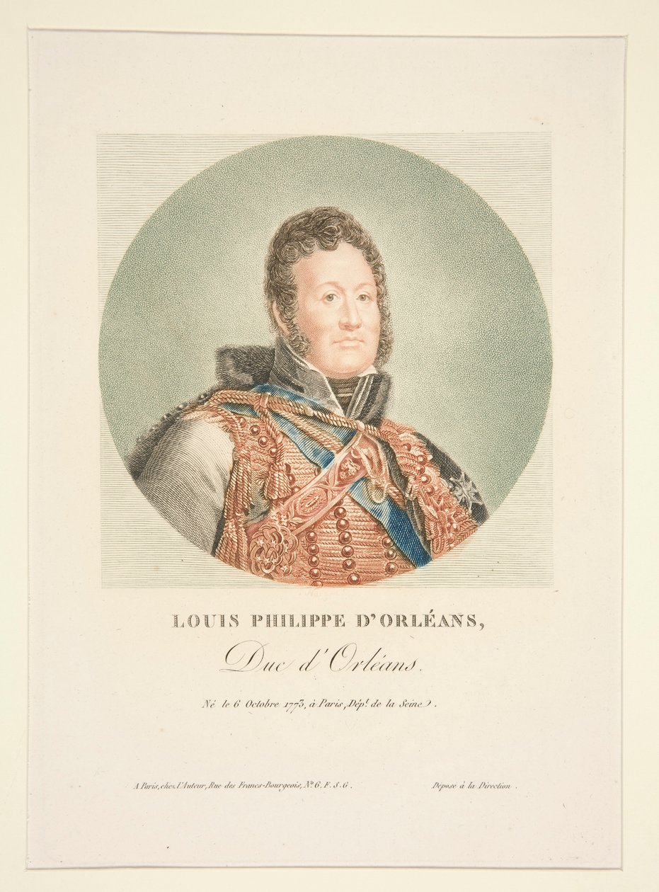 Louis Philippe d von Unknown