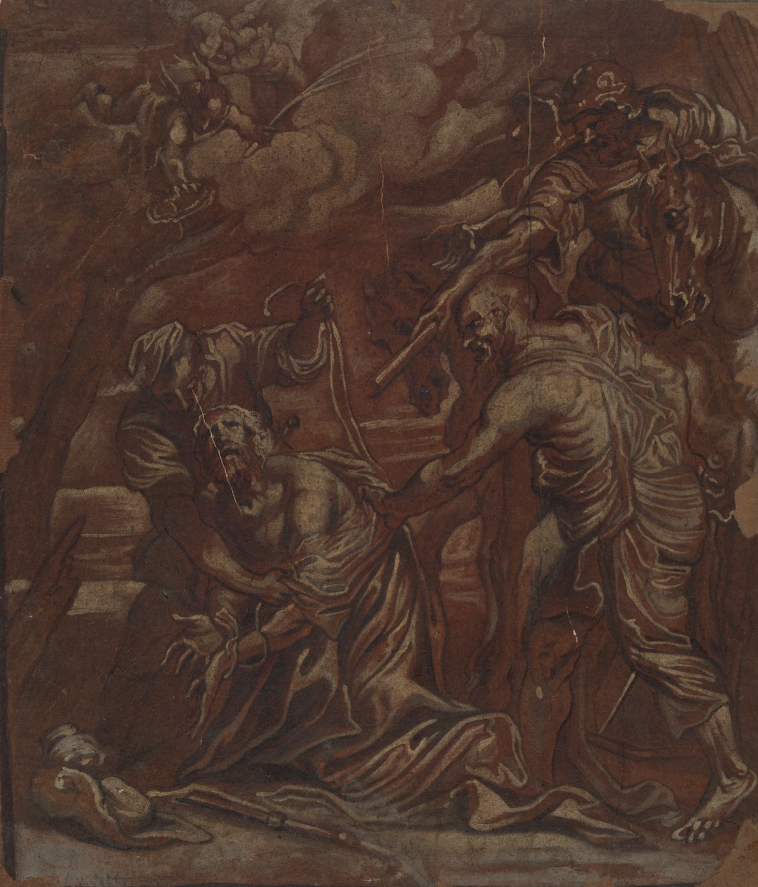 Martyrium des Heiligen Jakobus des Älteren von Unknown