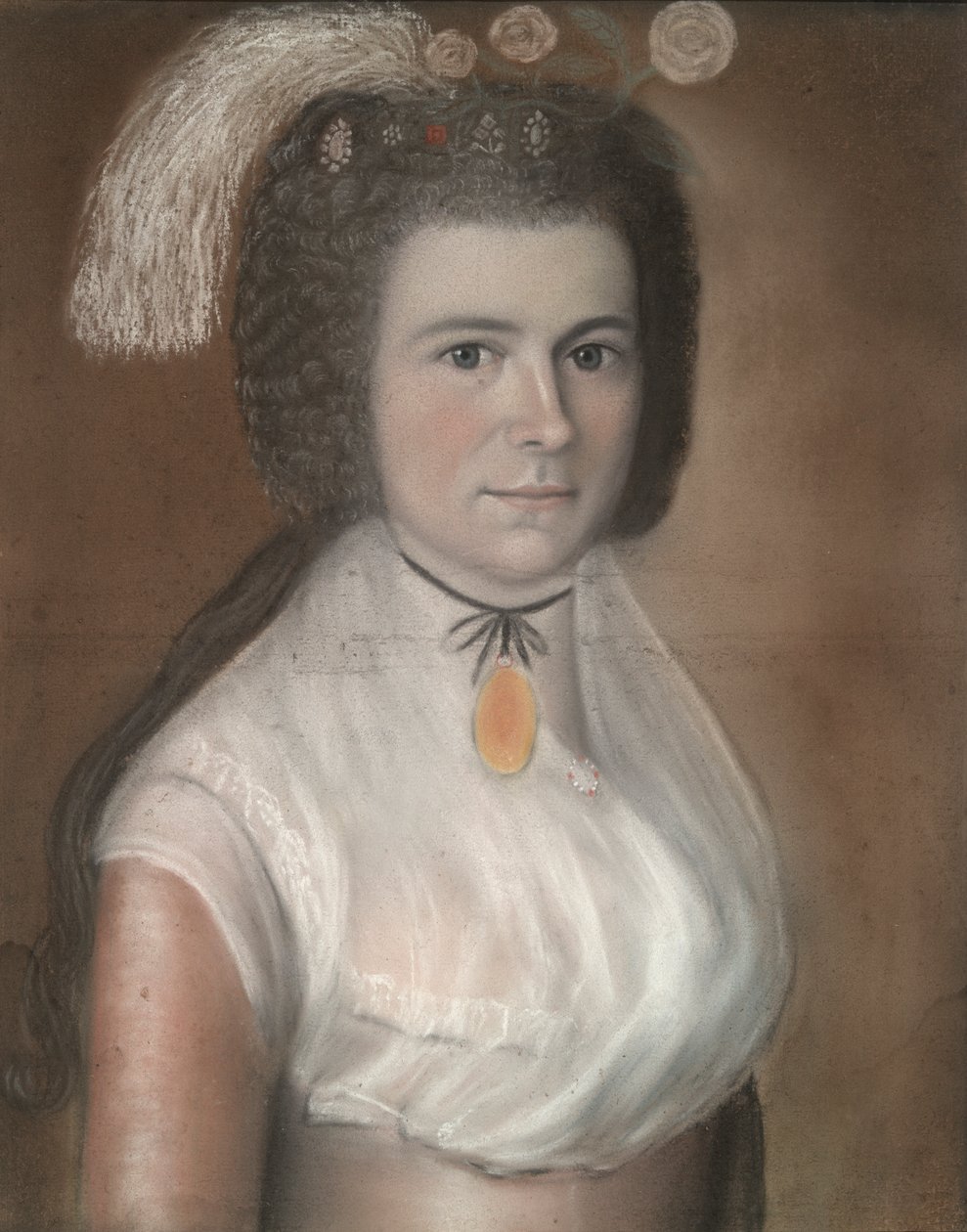 Olive Johnson (Mrs. Reuben Willoby) (1767-1828) von Unknown