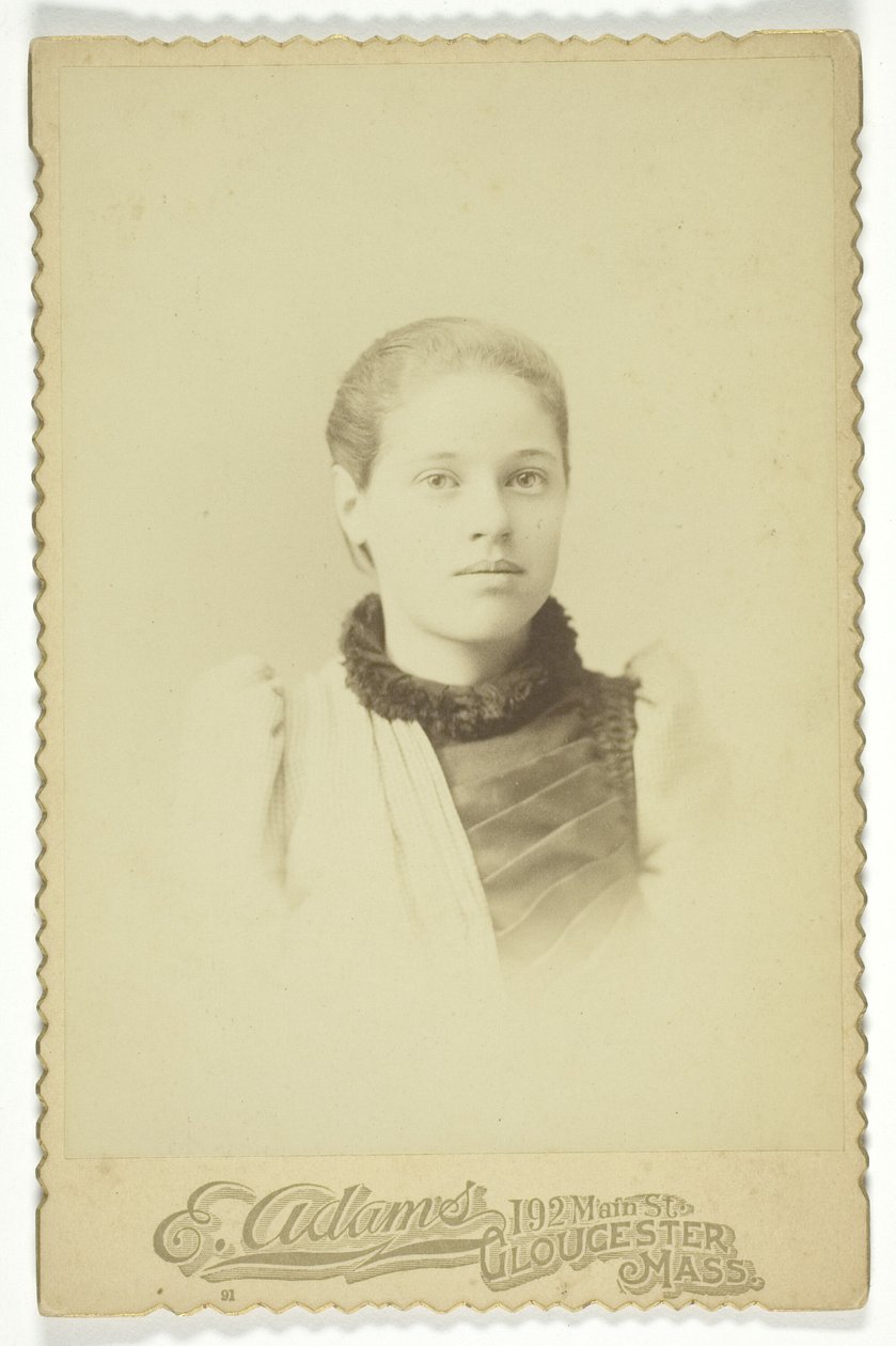 Porträt von Edith Wonsen von Unknown
