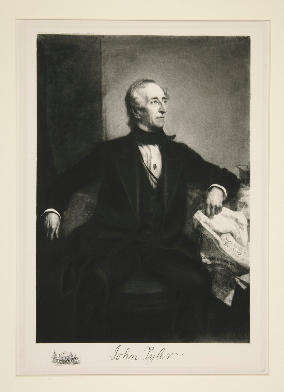 Porträt von John Tyler von Unknown