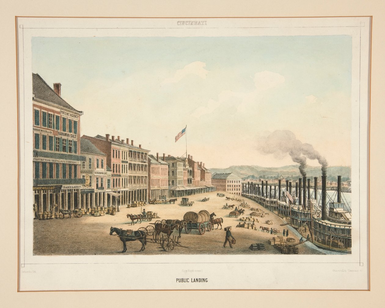 Public Landing, Cincinnati von Unknown