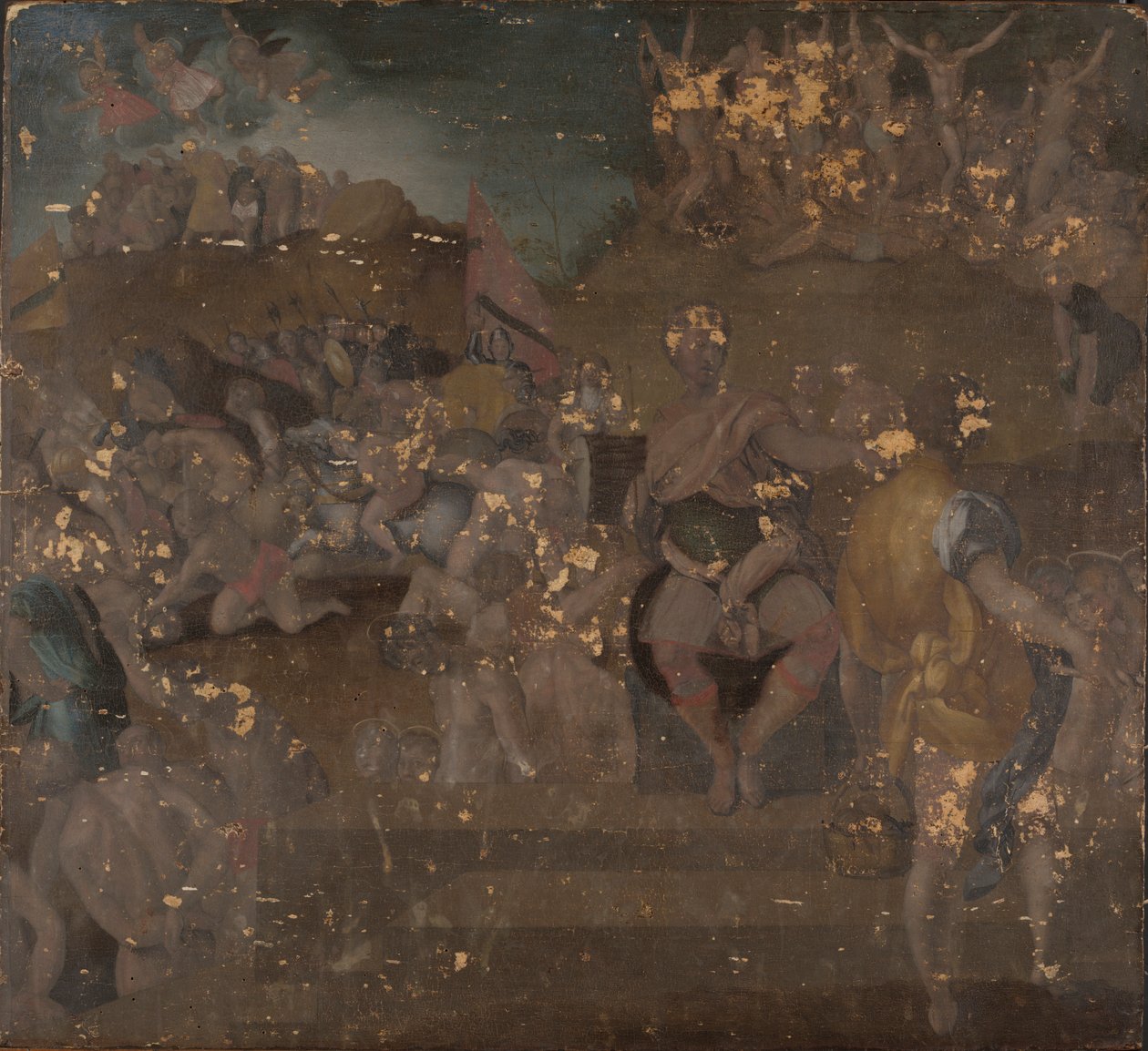 Das Martyrium der Thebäischen Legion von Unknown