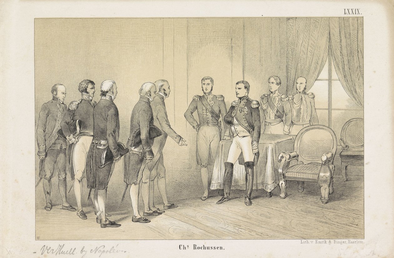 Verhuell bei Napoleon, 1806 von Unknown