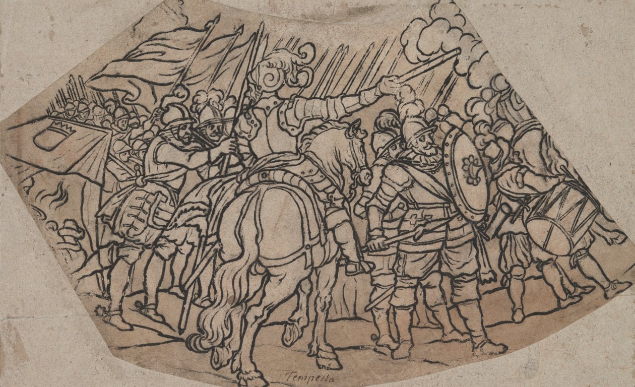 Krieger zu Pferd von Unknown