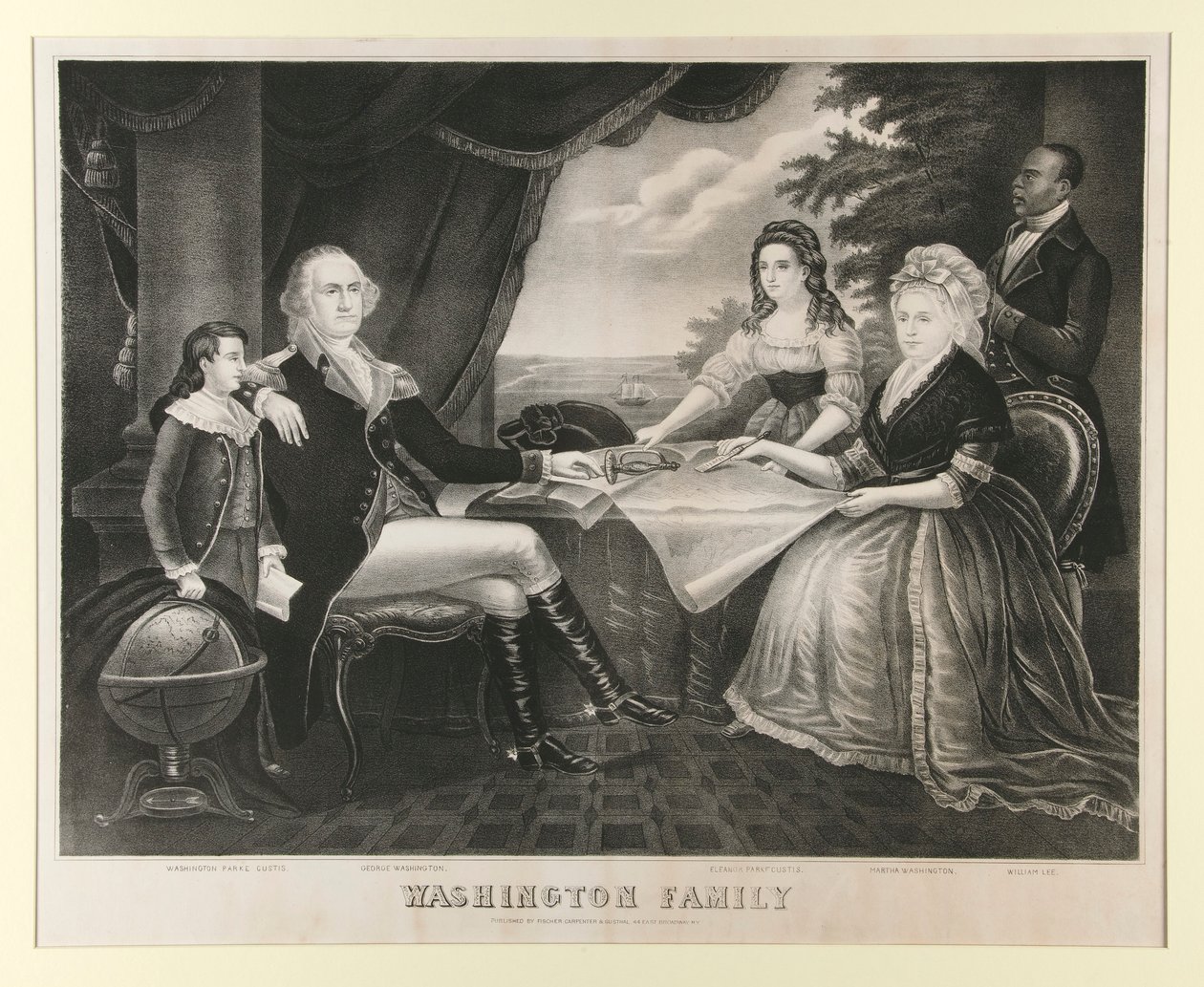 Familie Washington von Unknown
