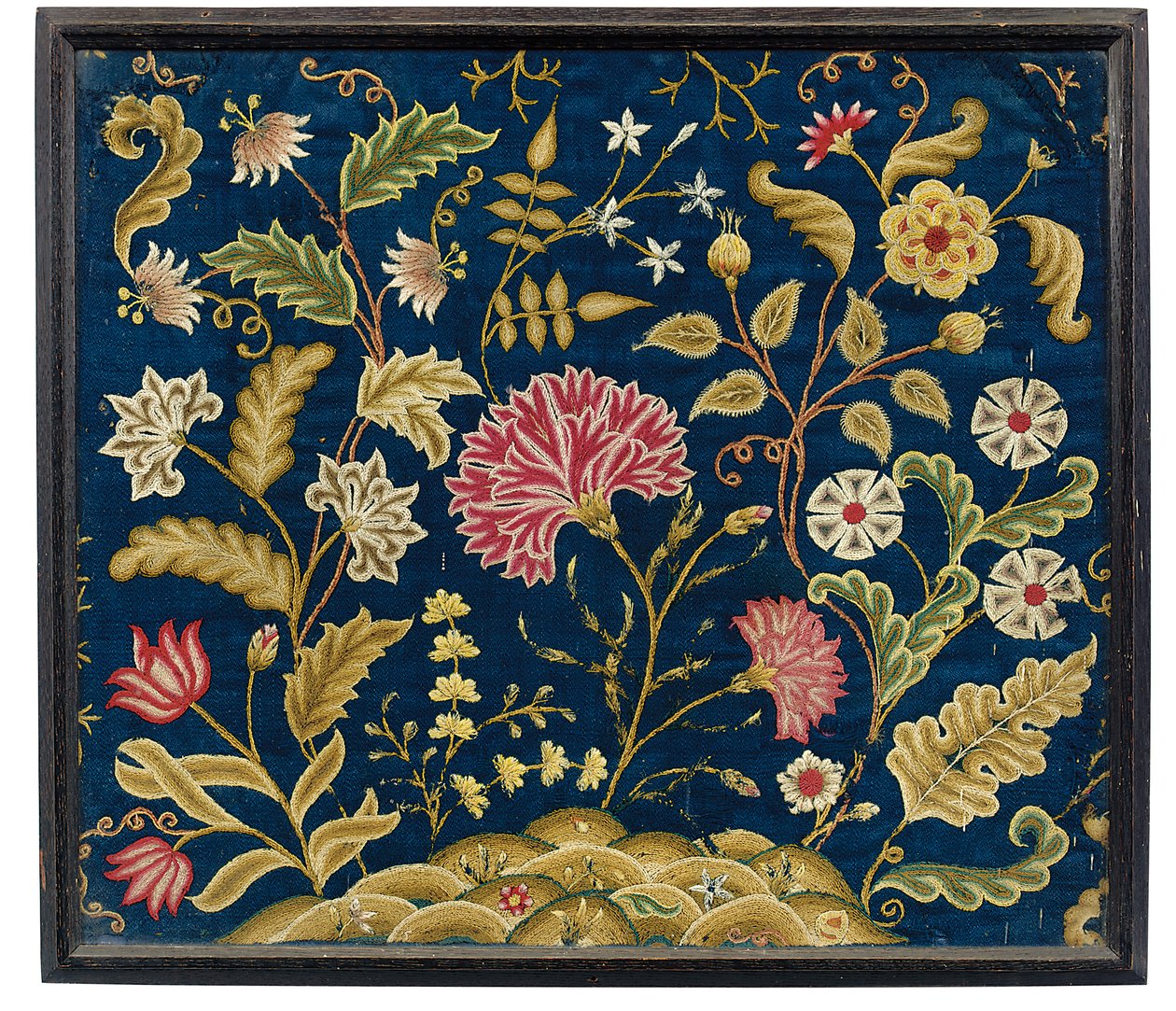 Ein gesticktes Bild aus der Zeit Georgs II., ca. 1740 von Unknown