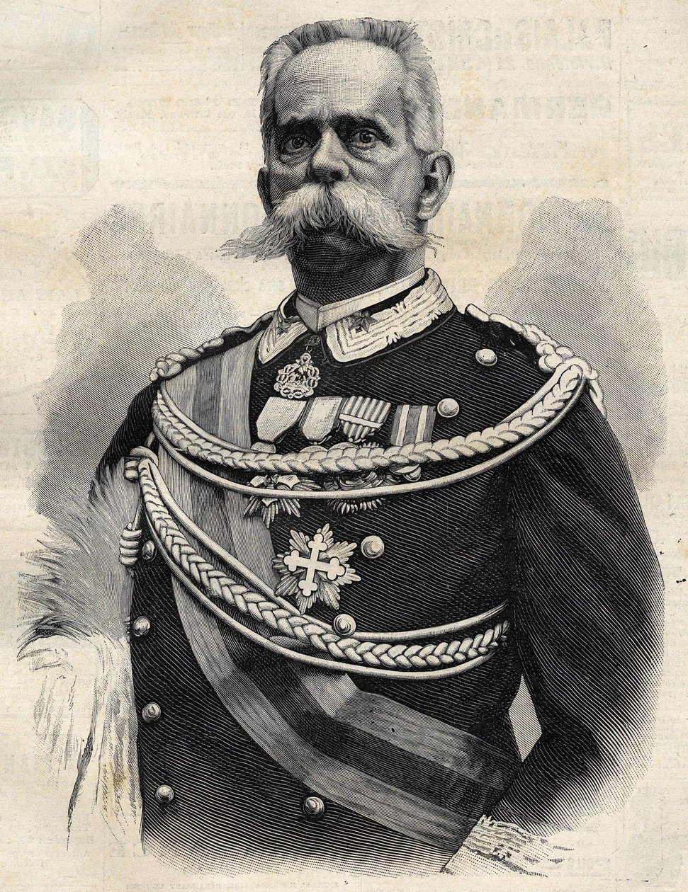 Humbert I. (1844-1900), König von Italien. von Unknown artist