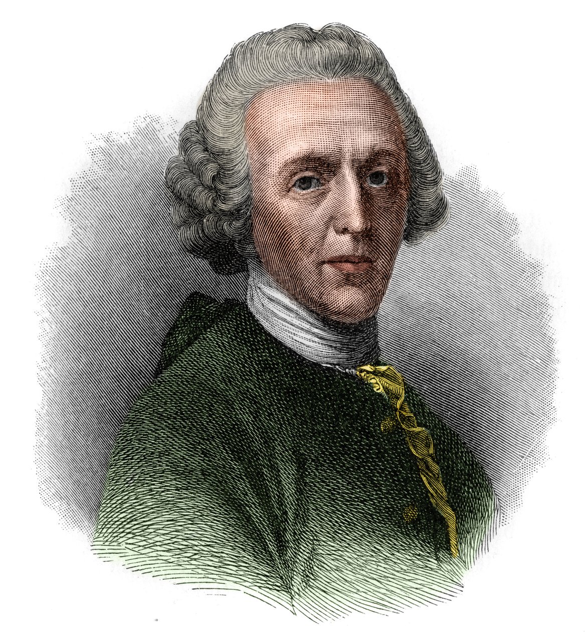 Porträt von Christian Fürchtegott Gellert von Unknown artist