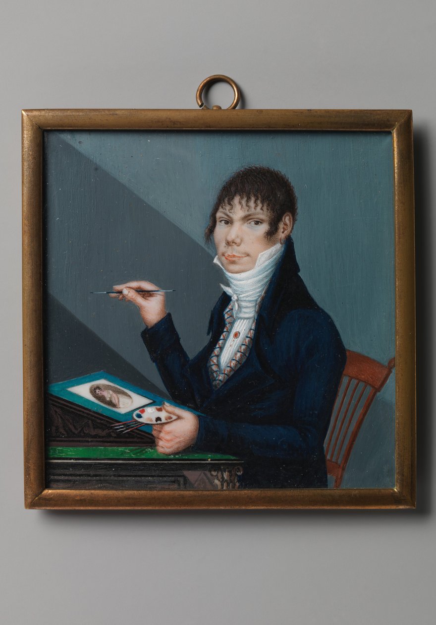 Selbstporträt, ca. 1800-1805 von Unknown Artist.