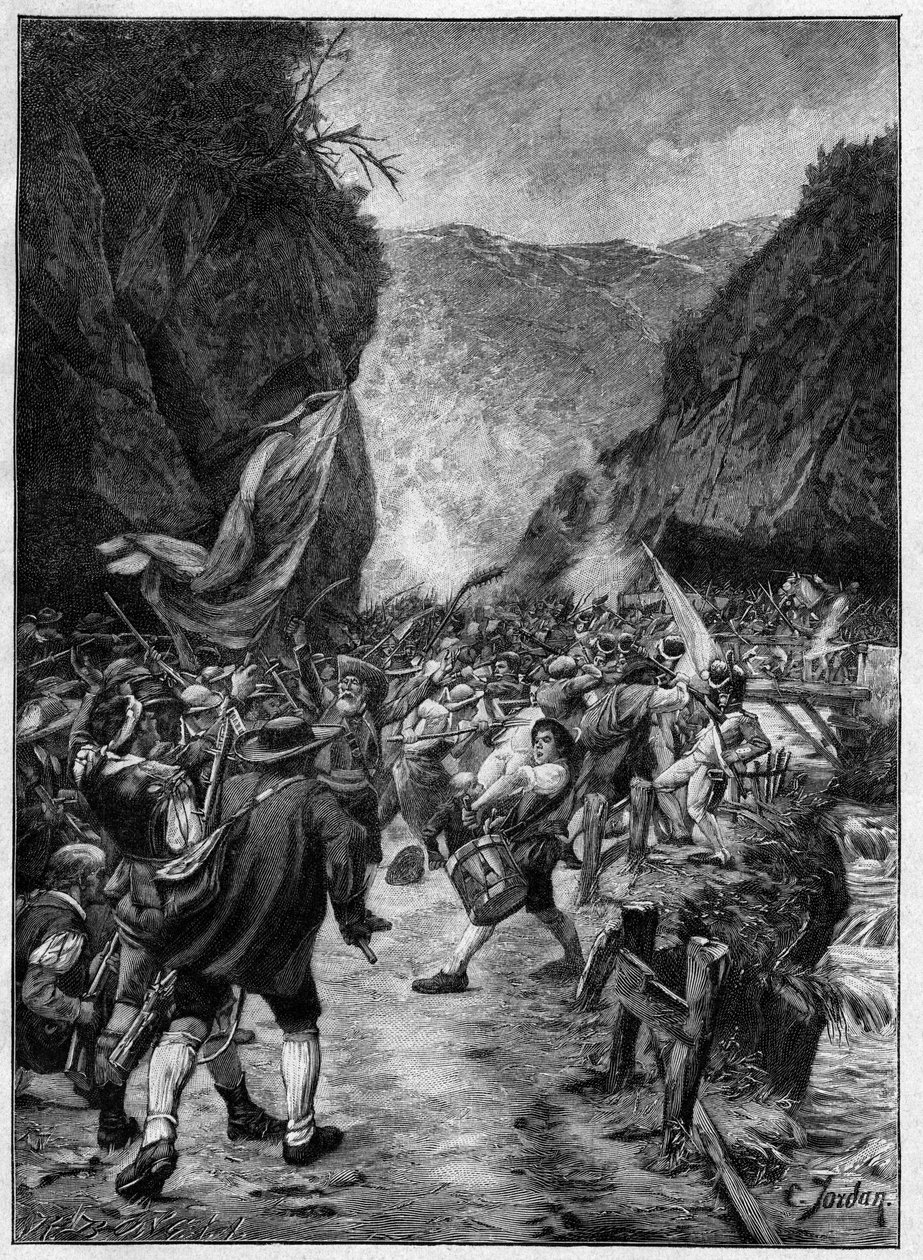 Der Aufstand der Tiroler von Unknown artist