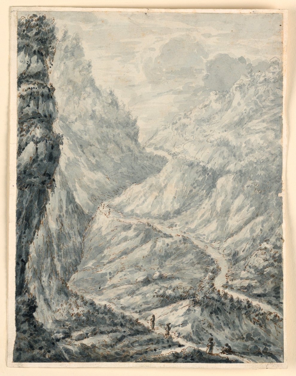 Ein Talpass von Unknown artist