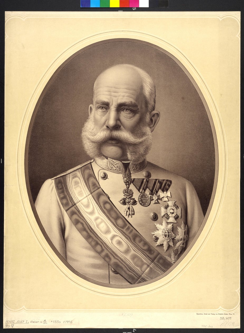 Kaiser von Österreich Franz Joseph I. von Unknown artist