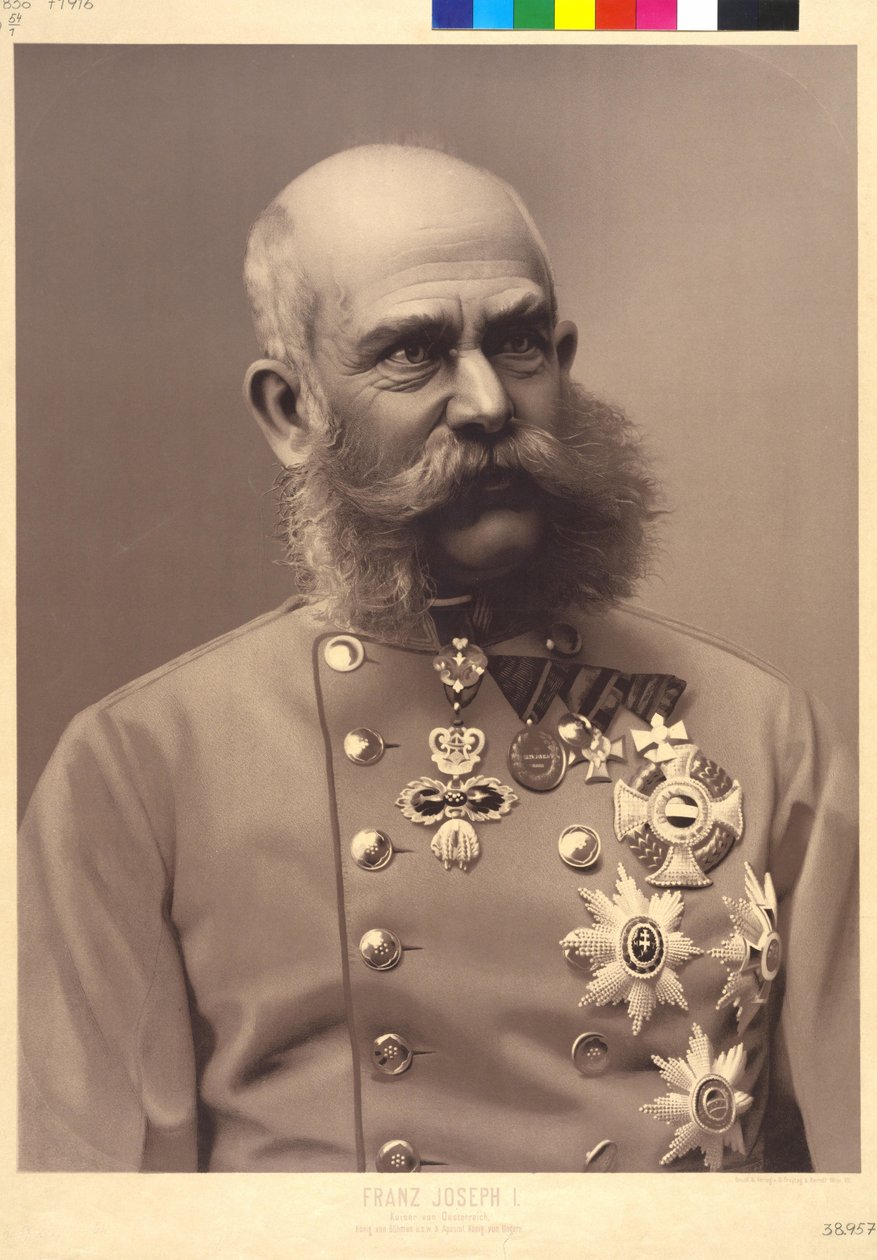 Kaiser von Österreich Franz Joseph I. von Unknown artist