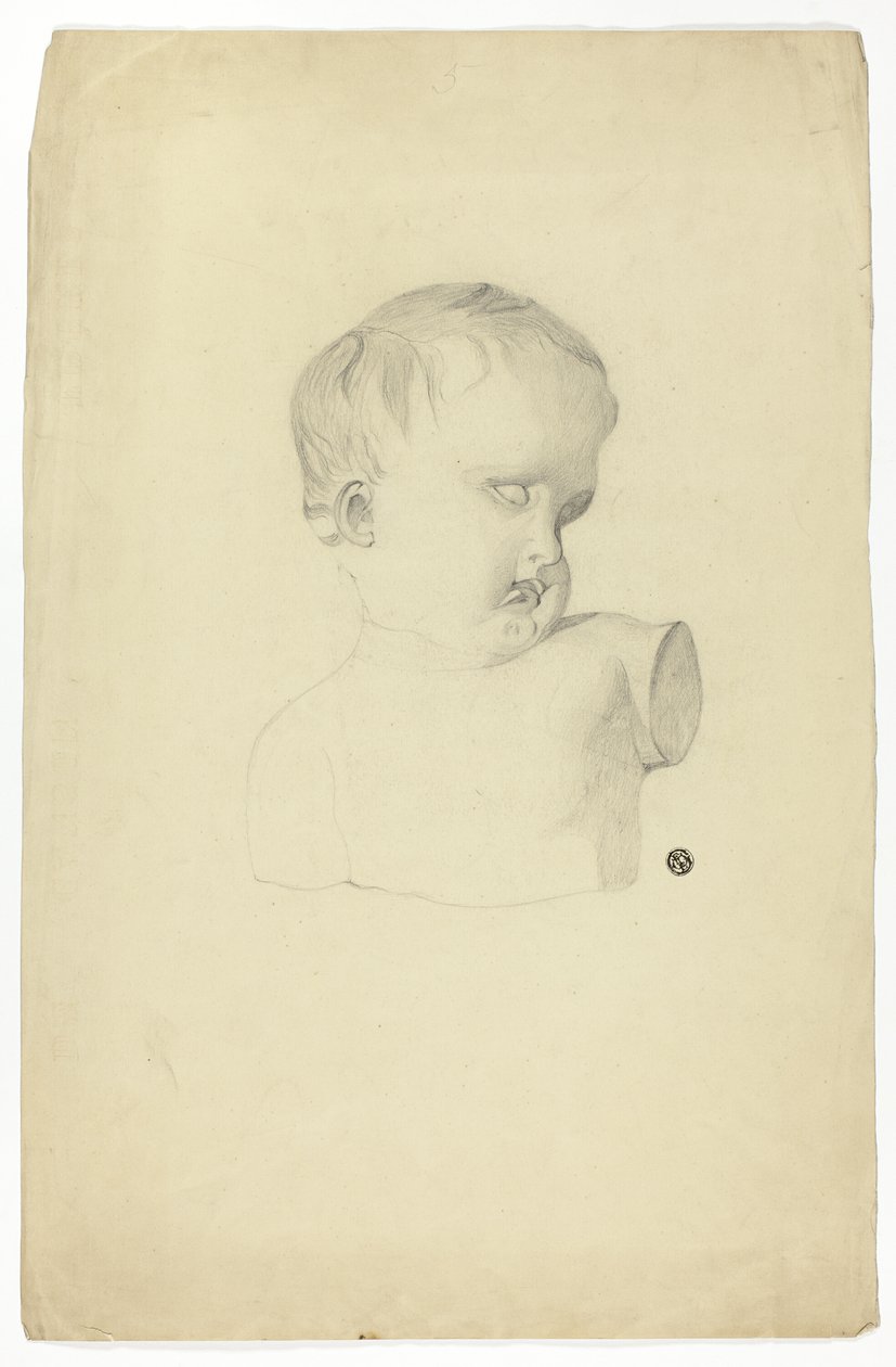 Fragment einer Kinderbüste von Unknown artist