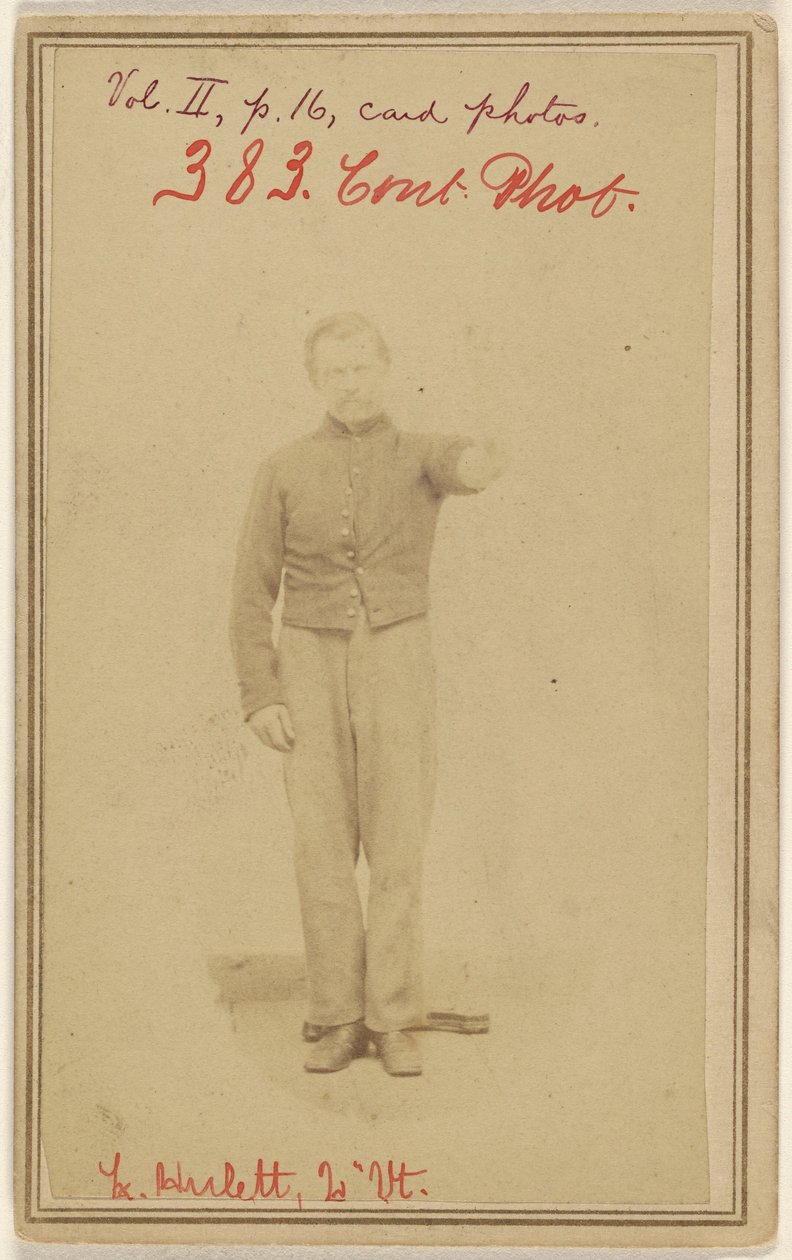 L[erman] Hulett, 2. Vt. [Opfer des Bürgerkriegs] von Unknown artist