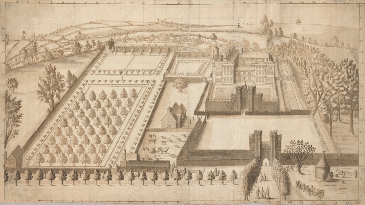 Lullingstone Castle von Unknown artist