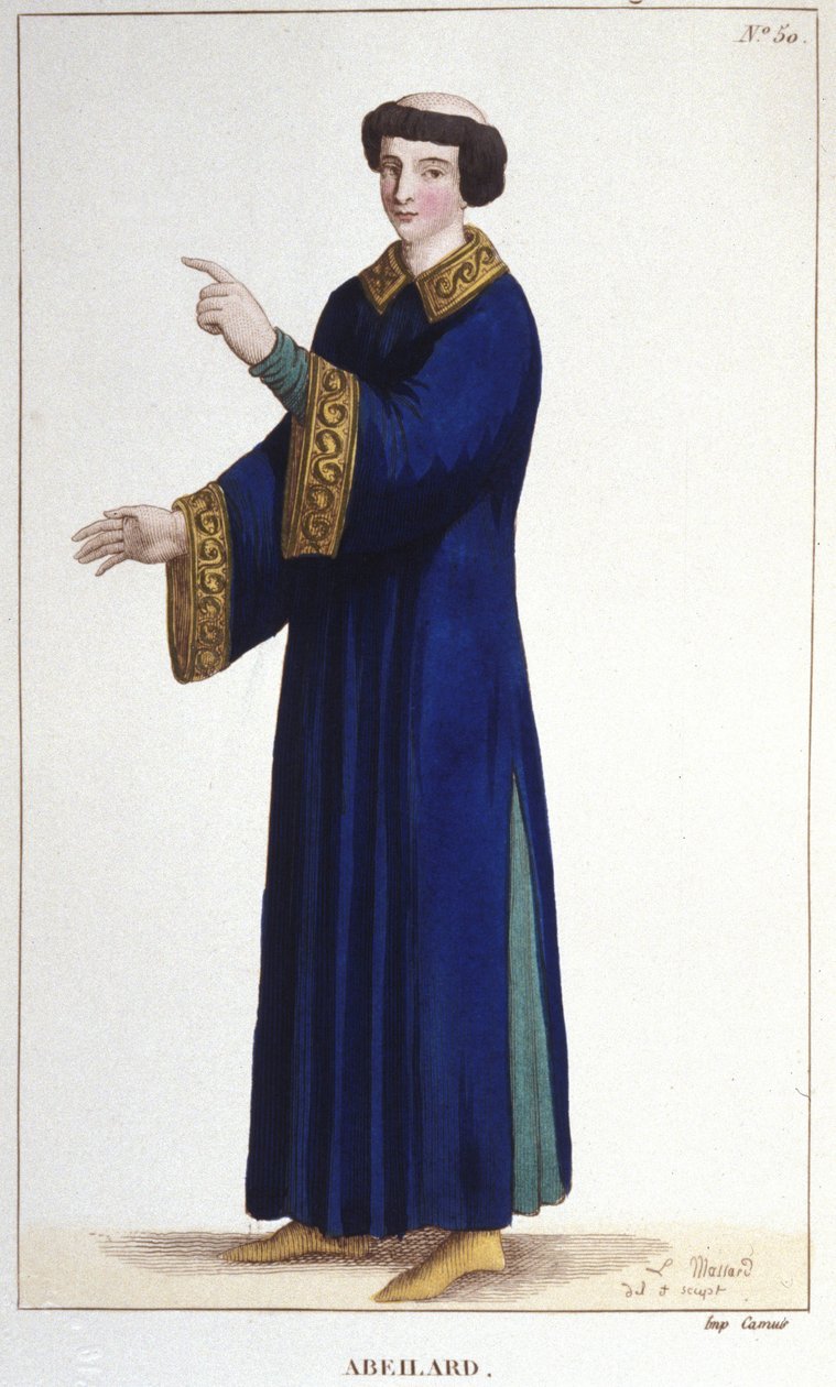 Pierre Abailard (oder Abélard) von Unknown artist