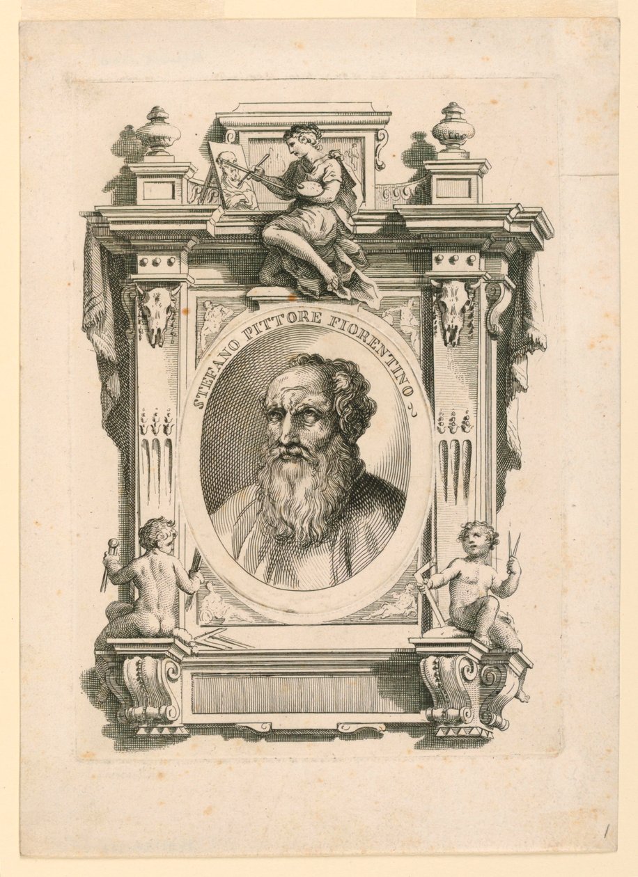 Porträt von Stefano Fiorentino von Unknown artist