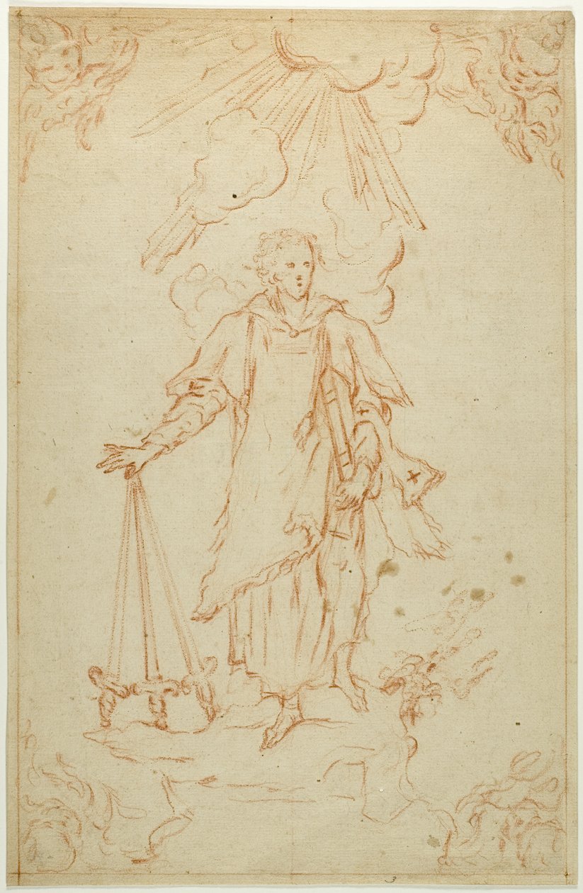 Heiliger in Herrlichkeit von Unknown artist