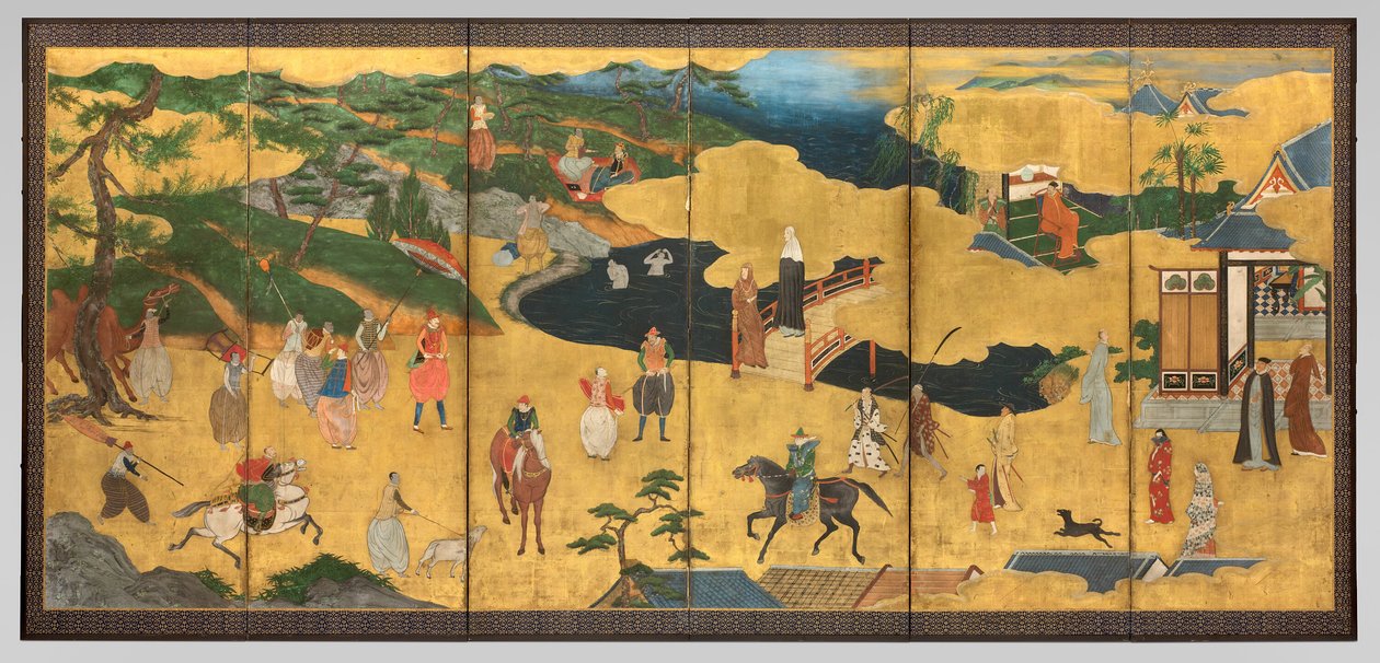 Südliche Barbaren von Unknown artist