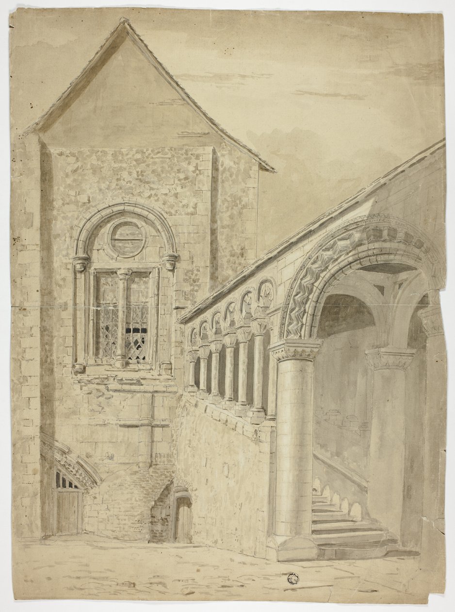 Treppe...Grüner Hof, Canterbury von Unknown artist