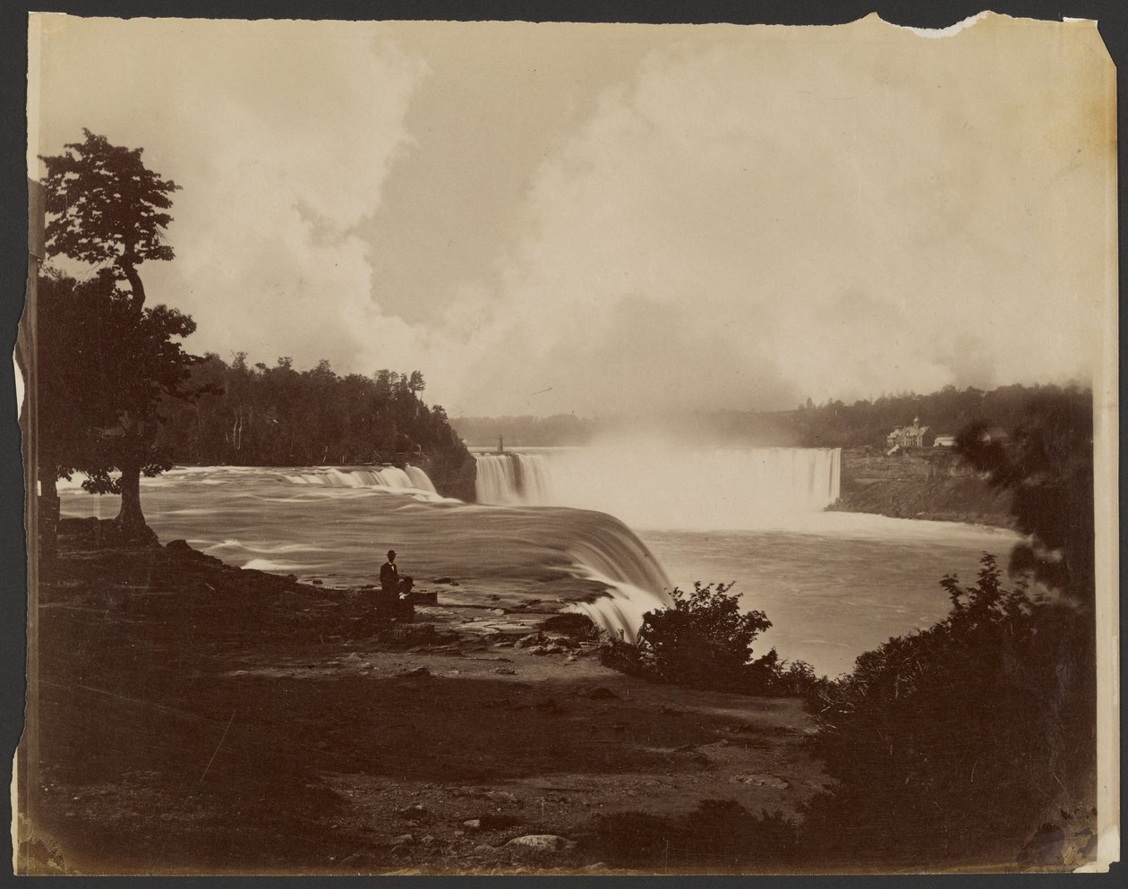 [Ansicht der Niagarafälle] von Unknown artist