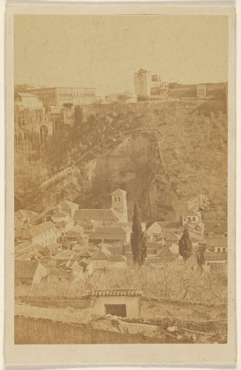 [Ansicht der Alhambra, Spanien] von Unknown artist