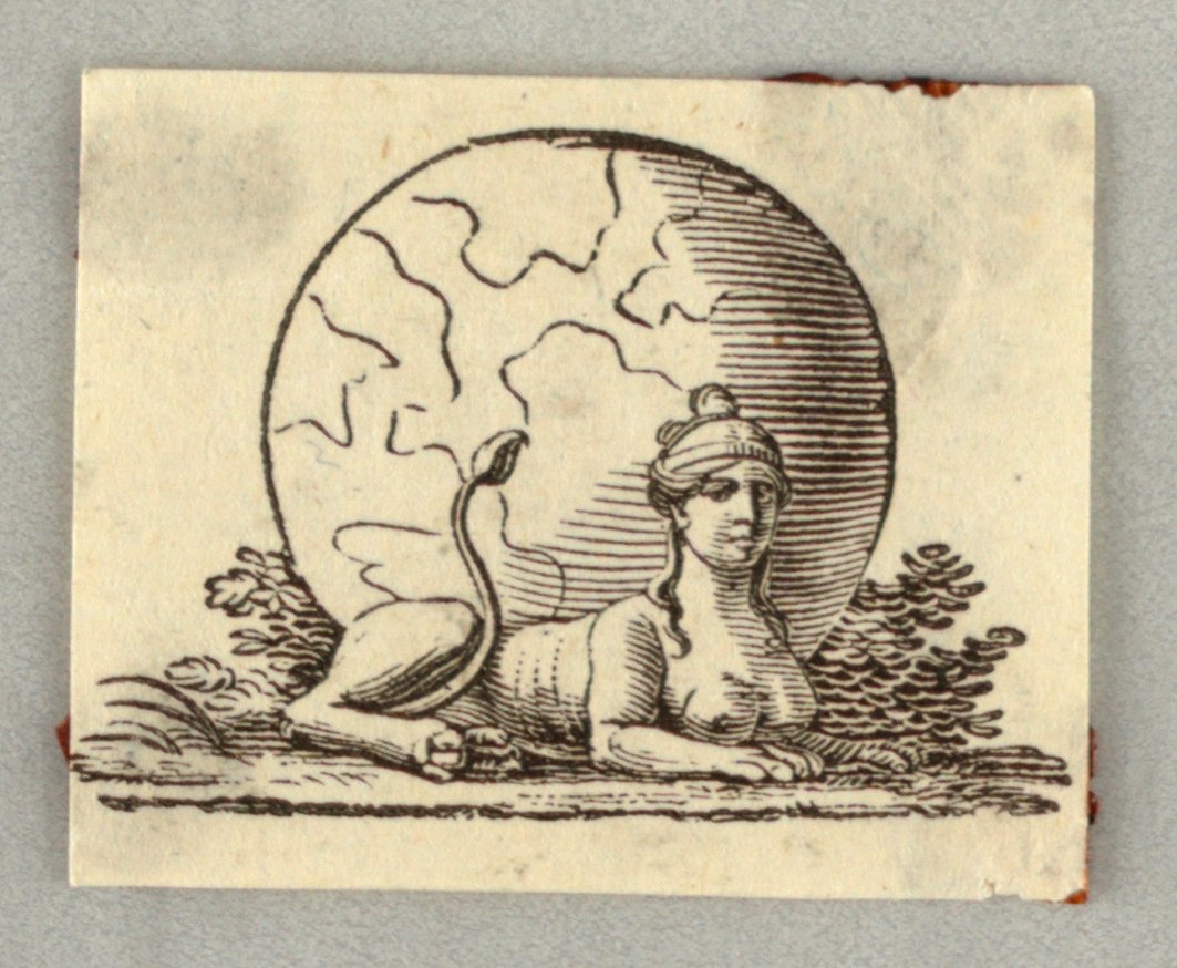 Holzstich. Vignette. von Unknown artist