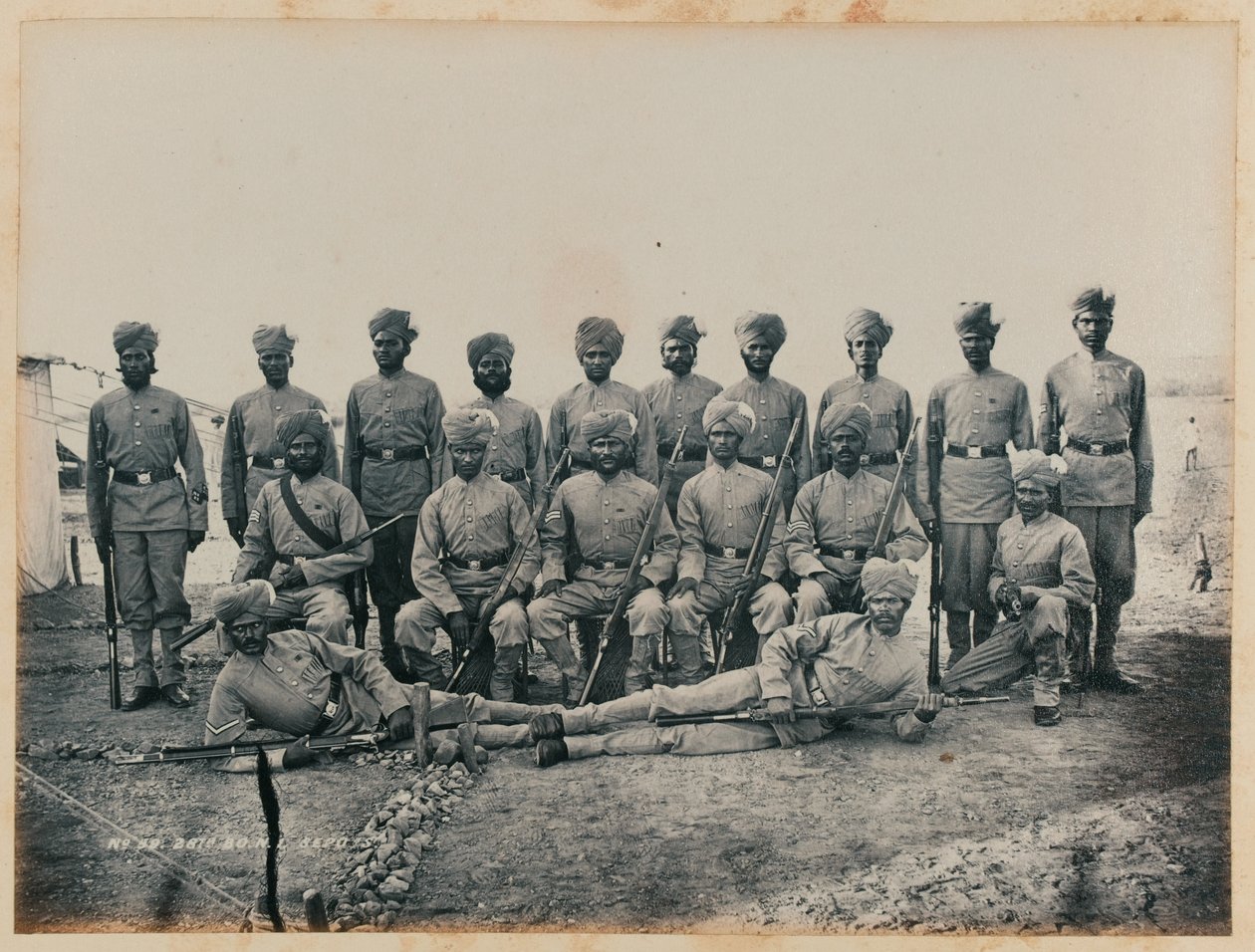 28. Bombay Native Infantry Sepoys von Unknown photographer