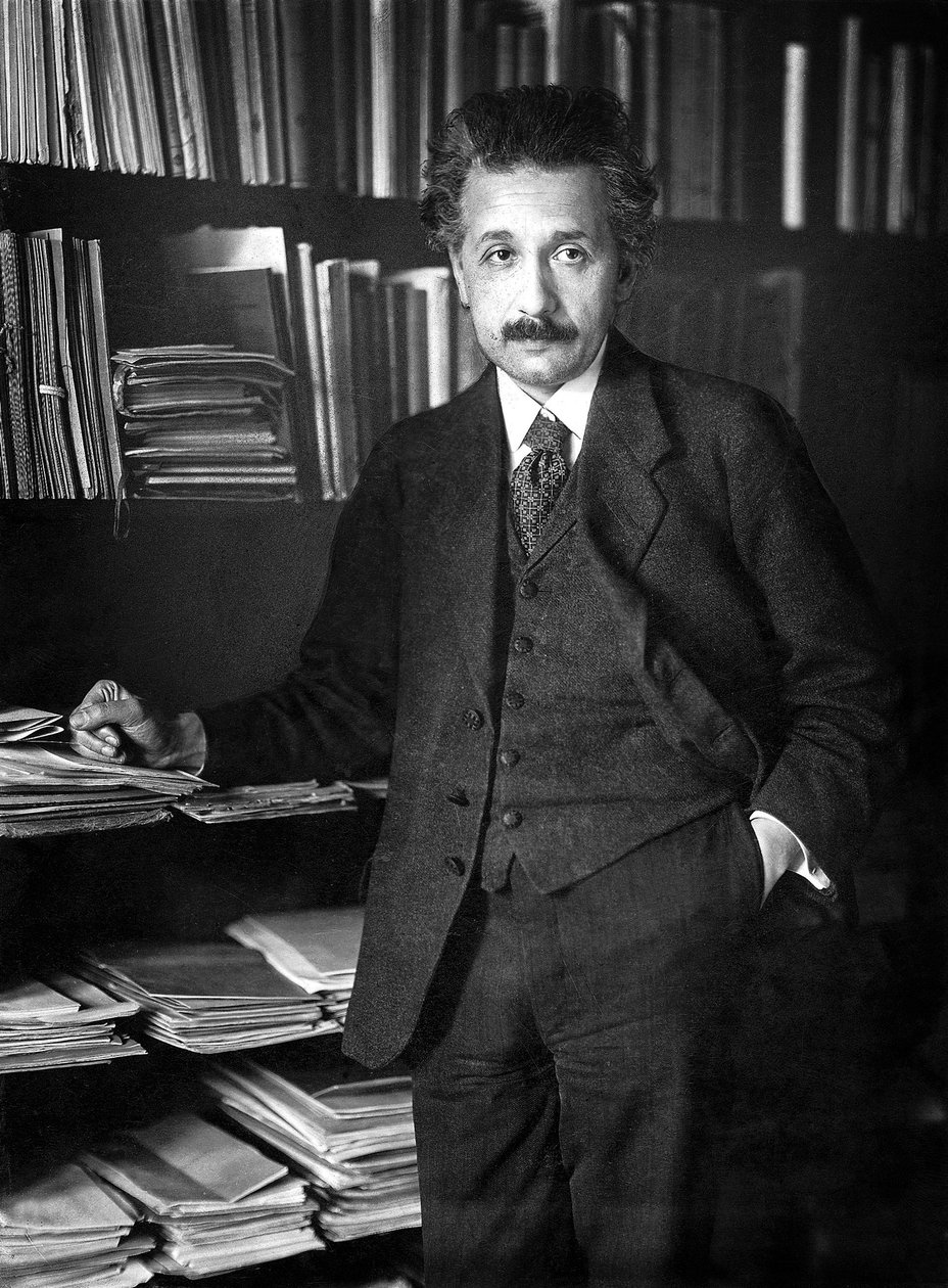 Albert Einstein von Unknown photographer