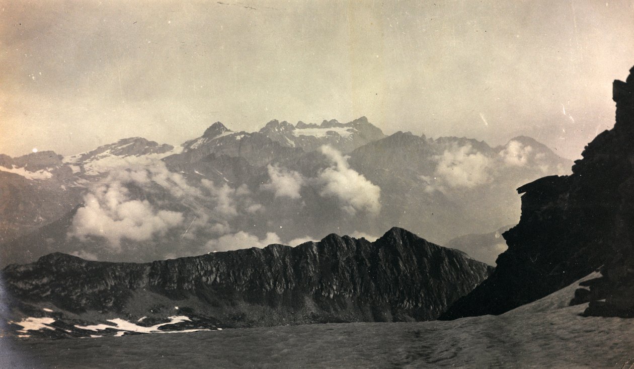 Alpenlandschaft von Unknown photographer