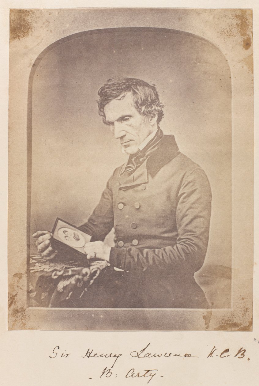 Brigadegeneral Sir Henry Montgomery Lawrence KCB von Unknown photographer