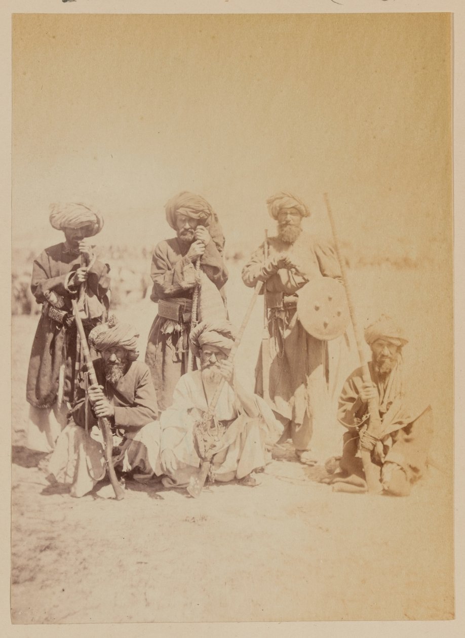 Pathan-Stammesangehörige von Unknown photographer