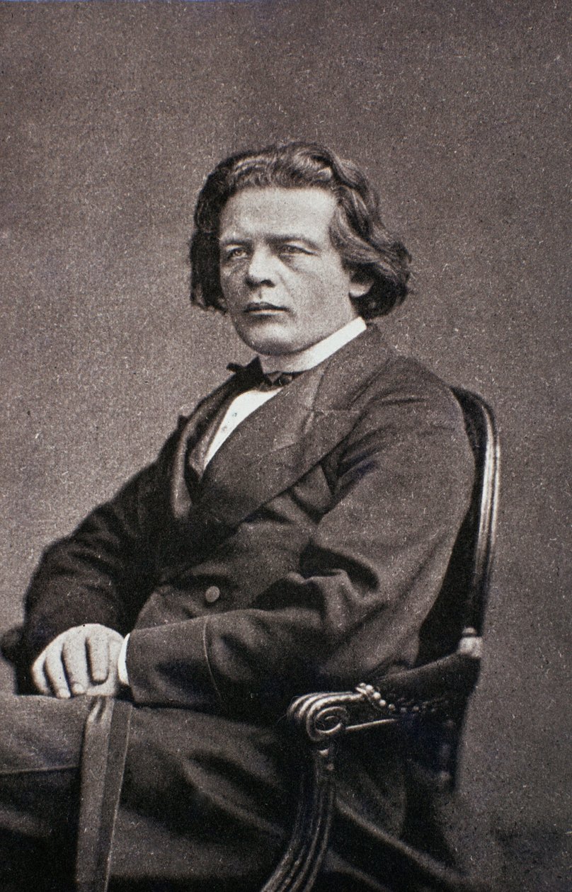 Porträt von Anton Rubinstein von Unknown photographer