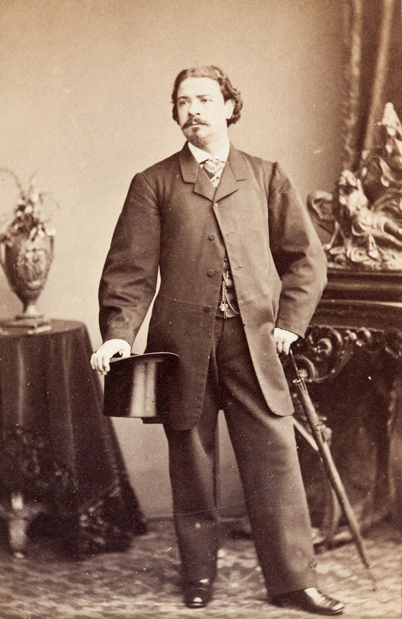 Porträt von Bossi von Unknown photographer